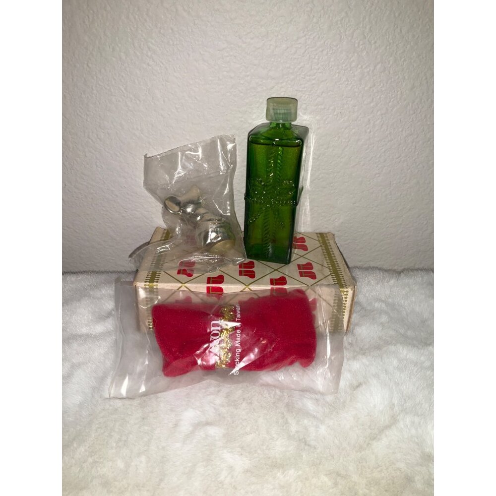 Vintage AVON Peek-a-Mouse Unforgettable Cologne Full